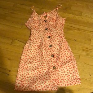 Flower mini dress